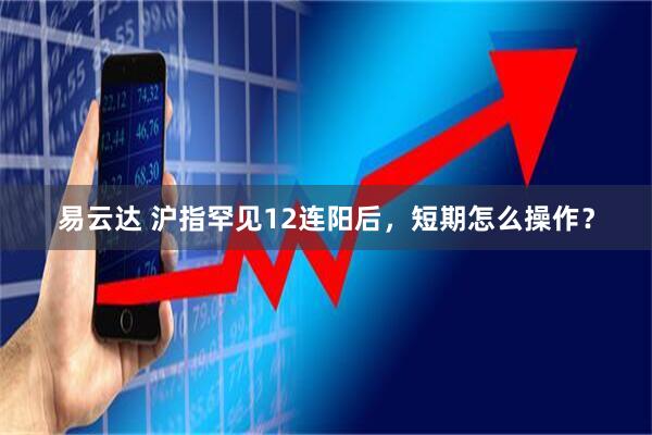 易云达 沪指罕见12连阳后，短期怎么操作？